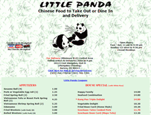 Tablet Screenshot of littlepandaaurora.com